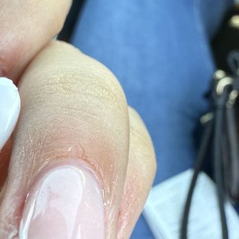 Pierpont Nail Spa - Buffed over the nail and over my skin - Nail Salons Near Me - Ventura, California