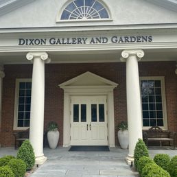 Exterior outside entrance of Dixon Gallery & Gardens - Memphis, Tennessee Exterior outside entrance of Dixon Gallery & Gardens - Memphis, Tennessee