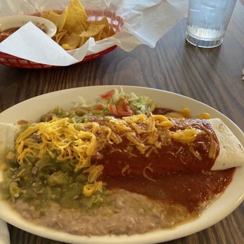 Mary & Tito's - Carne adovada burrito - New Mexican Cuisine Near Me - Albuquerque, New Mexico