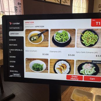 Sushi Yong - Tablet to place your order and see photos of all food - Sushi Bars Near Me - Pahrump, Nevada Sushi Yong - Tablet to place your order and see photos of all food - Sushi Bars Near Me - Pahrump, Nevada