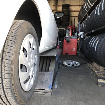CA Tire - In-progress shot - Tires Near Me - Los Angeles, California