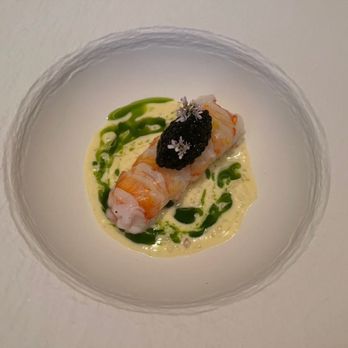 Jungsik - Langoustine with caviar. One of the most delicious things I've ever eaten in my life. - Korean Near Me - New York, New York Jungsik - Langoustine with caviar. One of the most delicious things I've ever eaten in my life. - Korean Near Me - New York, New York