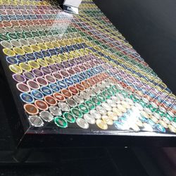 Mary’s Diner - Awesome table covered with Vegas chips :)