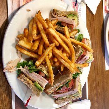 Denny's - Cali club with seasoned fried - American Near Me - Pahrump, Nevada Denny's - Cali club with seasoned fried - American Near Me - Pahrump, Nevada