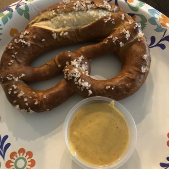 Taste of Berlin - Pretzel with German Mustard - German Near Me - Brandon, Florida Taste of Berlin - Pretzel with German Mustard - German Near Me - Brandon, Florida