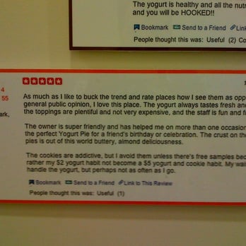 Yozen Frogurt - They post some of their Yelp reviews!! - Ice Cream & Frozen Yogurt Near Me - West Hills, California Yozen Frogurt - They post some of their Yelp reviews!! - Ice Cream & Frozen Yogurt Near Me - West Hills, California