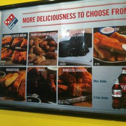 Domino's Pizza - Lots of options!