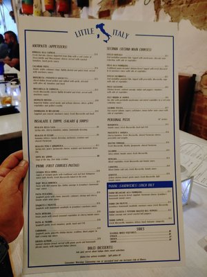 Menu photo 2 Little Italy’s Ristorante ormond beach, FL Menu photo 2 Little Italy’s Ristorante ormond beach, FL