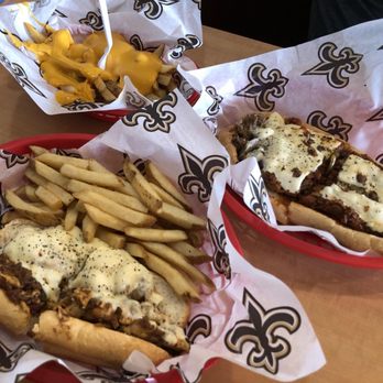 Philly Me Up - Side of cheese fries, Loaded, Voodoo with side of fries - American Near Me - Baton Rouge, Louisiana Philly Me Up - Side of cheese fries, Loaded, Voodoo with side of fries - American Near Me - Baton Rouge, Louisiana