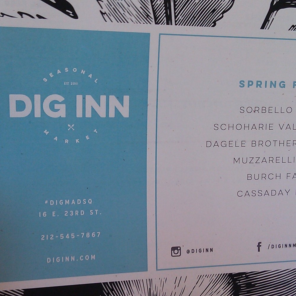 Dig Inn - Menu for MADQ location. - New American Near Me - New York, New York