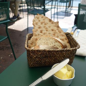 Oaxen Slip - 05/27/18 Oaxen Slip - Sourdough Bread, Rye Crisps, Butter - Bistros Near Me - Stockholm, Alberta