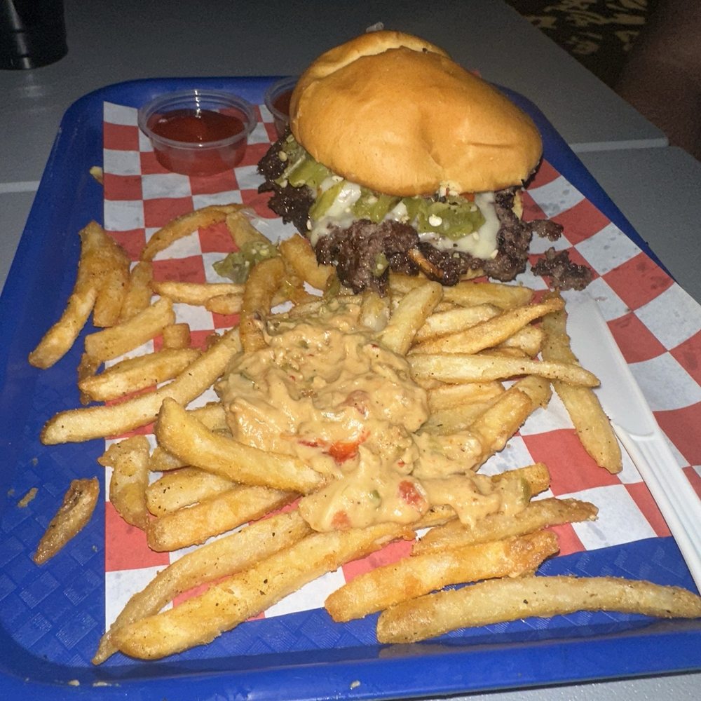 Burger and Fries Burger and Fries