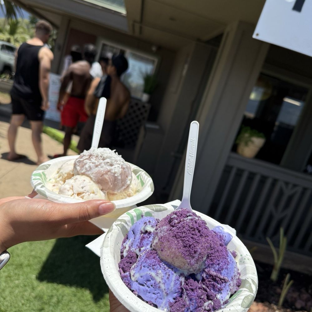 Ube Paiei & Paiei Bomb with kulolo