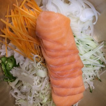 Jip Bab - HweDupBap - Frozen sashimi on a bed of veggies. DO NOT ORDER! - Korean Near Me - Iloilo City, ILI