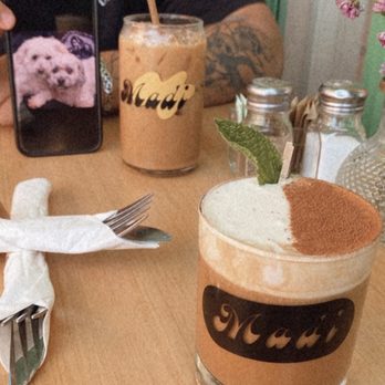 Madi - Iced oatmilk latte & Tiramisu latte - Breakfast & Brunch Near Me - San Diego, California Madi - Iced oatmilk latte & Tiramisu latte - Breakfast & Brunch Near Me - San Diego, California