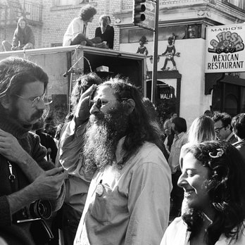 Telegraph Avenue - Another example of my street photography.  Telegraph Ave. some time in 1972 or 1973, on day when closed to traffic. - Landmarks & Historical Buildings Near Me - Berkeley, California