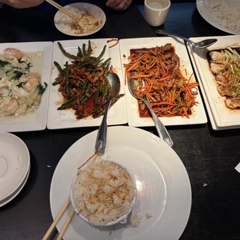 Wan's - Velveted Shrimp, String Beans with Pork, Sichuan Beef and Steamed Cod - Chinese Near Me - Fort Lauderdale, Florida