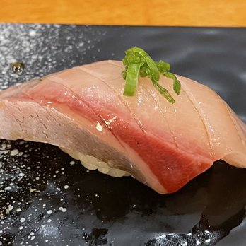 Neta Shari - Amber Jack/ Yellowtail - Sushi Bars Near Me - Brooklyn, New York Neta Shari - Amber Jack/ Yellowtail - Sushi Bars Near Me - Brooklyn, New York