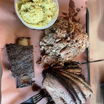 la Barbecue - Potato Salad, brisket, beef rib, pulled pork - Barbeque Near Me - Austin, Texas la Barbecue - Potato Salad, brisket, beef rib, pulled pork - Barbeque Near Me - Austin, Texas