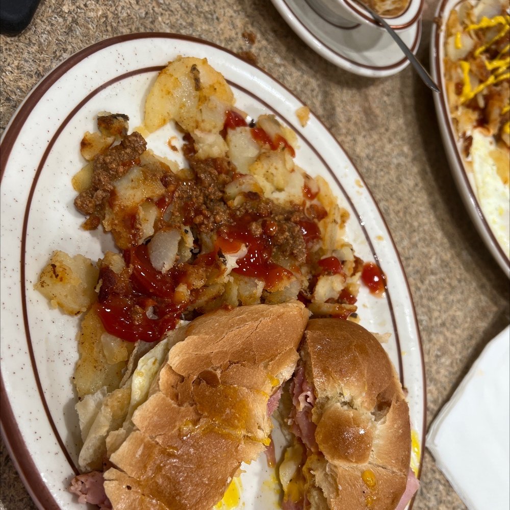 Mel’s Diner - Ham breakfast sandwich - Diners Near Me - Rochester, New York