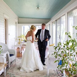 The Winfield Inn - The bridal suite with wrap-around porch.