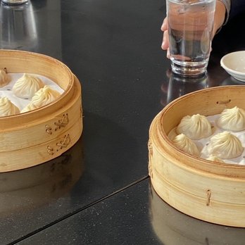 Din Tai Fung - Chicken Xiao Long Bao (Soup Dumplings) - Taiwanese Near Me - Seattle, Washington