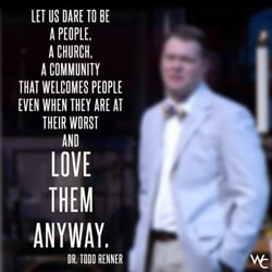 White's Chapel Methodist Church - Dr. Todd Renner explains the kind of community of faith White's Chapel strives to be.