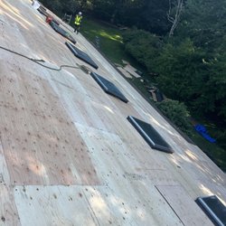 American Star Roofing - New roof decking "plywood "