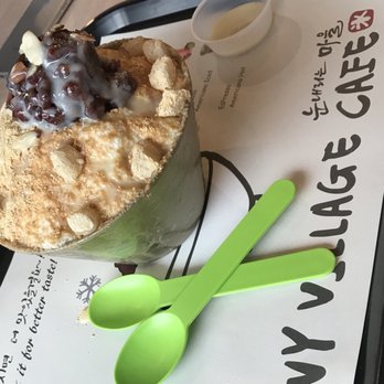 SnowBall RiceBall - Red bean bingsu - Desserts Near Me - Austin, Texas