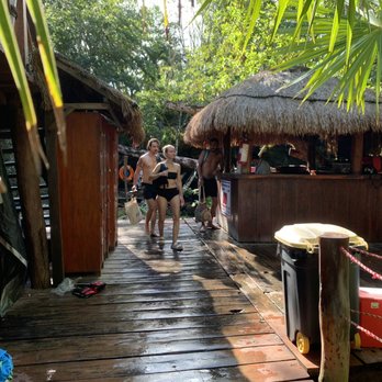 Gran Cenote - Lockers to the left and rental desk to the right. ID is required for Any rental. Be careful the wooden planks are slippery. - Lakes Near Me