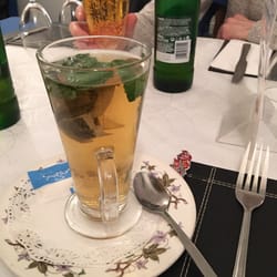 Kosmos Taverna - Tea with fresh mint