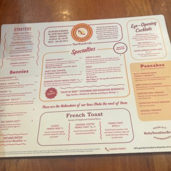 Ruby Slipper Central Business District - Menu - Breakfast & Brunch Near Me - New Orleans, Louisiana