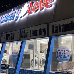 Exterior outside entrance of Laundry Love - North Hollywood, California Exterior outside entrance of Laundry Love - North Hollywood, California