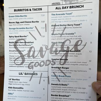 Savage Goods - Breakfast & Brunch Near Me - El Paso, Texas Savage Goods - Breakfast & Brunch Near Me - El Paso, Texas