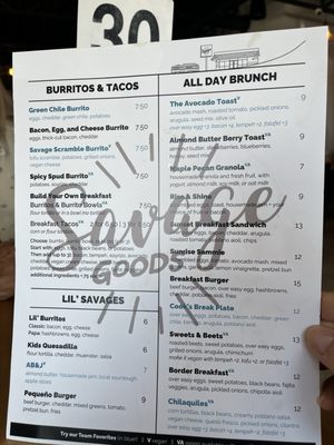 Menu photo 2 Savage Goods El Paso, TX Menu photo 2 Savage Goods El Paso, TX