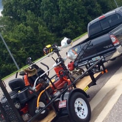 Goldridge Property Services - Our lawn & pool service truck