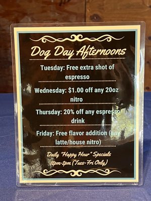 Menu photo 7 Dog Day Coffee & Nitro Austin, TX Menu photo 7 Dog Day Coffee & Nitro Austin, TX