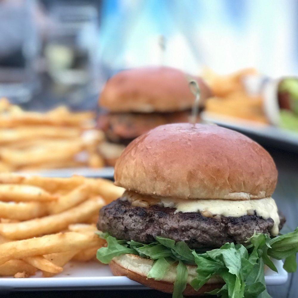 HomeGrown Brewing Company - Their other burger with beer cheese, this was a 10/10. - Breweries Near Me - Oxford, Michigan