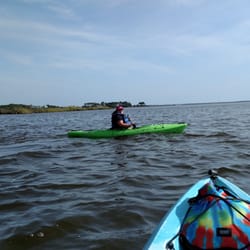 Kitty Hawk Kites - Kayaking around Roanoke Island