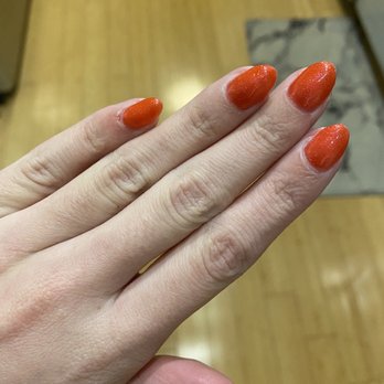 Paris Nails & Spa - Pinky that was injured - Nail Salons Near Me - brighton, Massachusetts