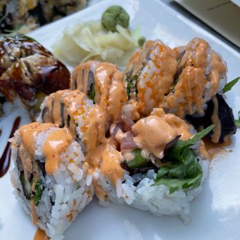 Miku Sushi Restaurant - Name? It has apple and spicy mayo. It was bomb! - Sushi Bars Near Me - Chicago, Illinois Miku Sushi Restaurant - Name? It has apple and spicy mayo. It was bomb! - Sushi Bars Near Me - Chicago, Illinois