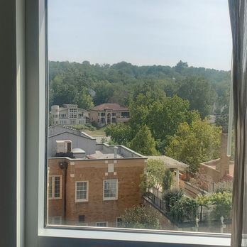The Fontaine - 1/2 of my window view from my room - Hotels Near Me - Kansas City, Missouri
