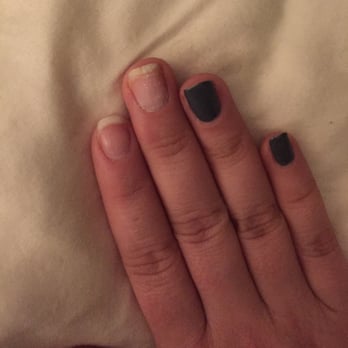 Blooming Nails & Spa - This is one week after a shellac manicure. - Nail Salons Near Me - Bothell, Washington