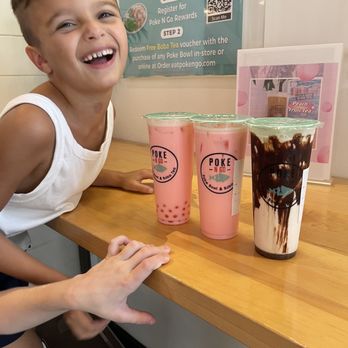 Poke N Go - Happy kid and Bobas - Hawaiian Near Me - Jupiter, Florida