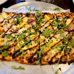 The Peanut Man - Fig and goat cheese flatbread