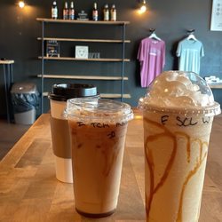 Wild Honey - Caramel macchiato, toasted Toasted Caramel Marshmallow Latte, Salted Caramel blended coffee