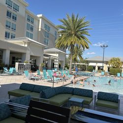 Bar and grille is by the pool