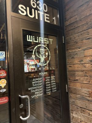 Würst Bier Hall Downtown by null
