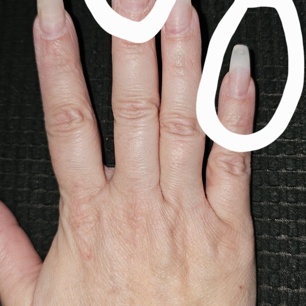Evian Spa - Absolutely the worst fill ever. Ruined what beautiful nails I had. - Nail Salons Near Me - Selden, New York