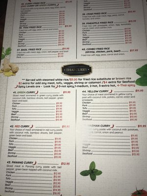 Menu photo 5 THAI & GO Carmel, IN